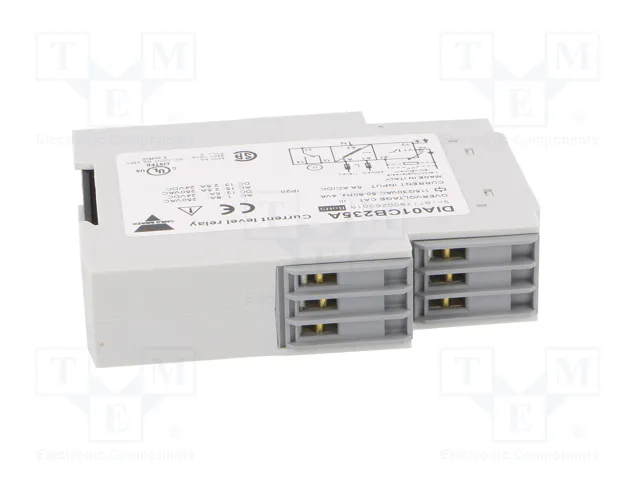 CARLO GAVAZZI DIA01CB235A Relé de monitorización de corriente AC/DC SPDT