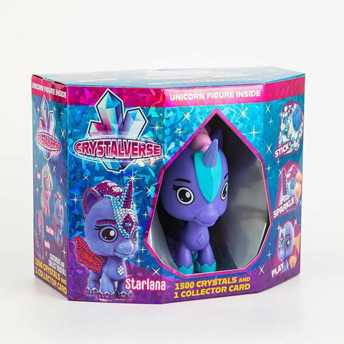 Bandai Figura Unicornio Crystalverse Classic (1 unidad aleatoria) de 11 cm