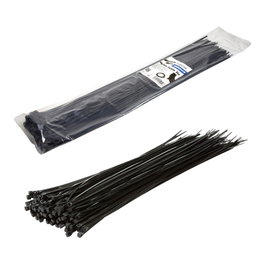 LogiLink Pack de 100 bridas de sujeción, negro, 4,4 mm x 500 mm