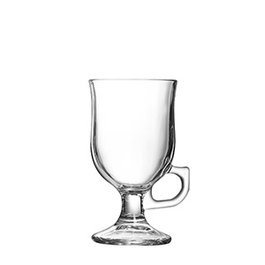 Arc Taza Irish Coffee - 24 cl (139 mm alto x 76 mm diámetro) - Cristalería de vidrio (Set de 6)