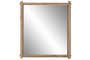 DKD Home Decor Espejo de Pared de Madera Reciclada y Cristal Natural 60x70 cm
