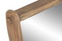 DKD Home Decor Espejo de Pared de Madera Reciclada y Cristal Natural 60x70 cm