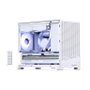 Jonsbo D32 PRO Blanco PC-Gehäuse Mini mATX con Vidrio Templado