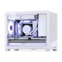 Jonsbo D32 PRO Blanco PC-Gehäuse Mini mATX con Vidrio Templado