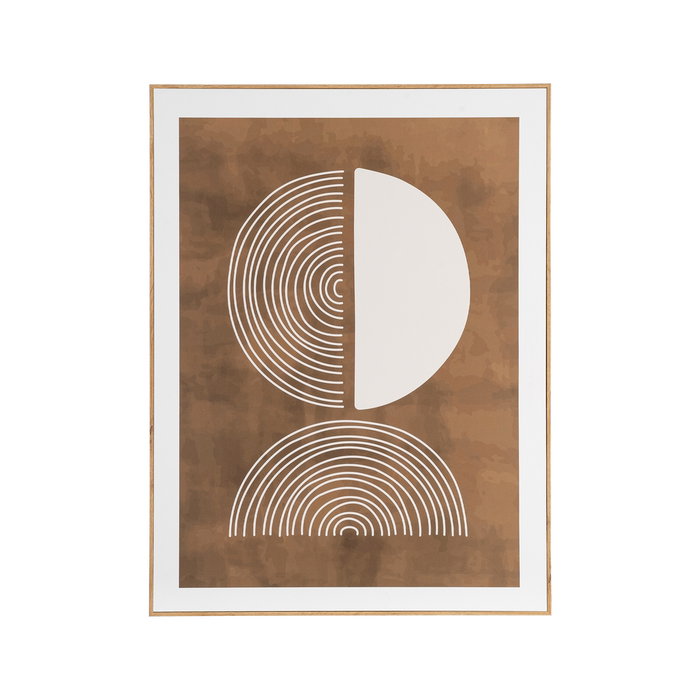 Cuadro Circular 2/M Madera Impreso 61,50 X 3,50 X 81 cm (Set de 2) Cuadro Circular 2/M Madera Impreso 61,50 X 3,50 X 81 cm (Set de 2)