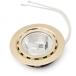 DUVER Foco Embutir Halógeno Astra 20W Oro FASTON JST con Cable 2m