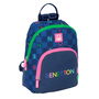 Mochila Benetton Damero Azul marino 25 x 30 x 13 cm