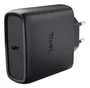 Trust Maxo Cargador de Pared GaN 65 W USB-C con Cable de 2 m Negro