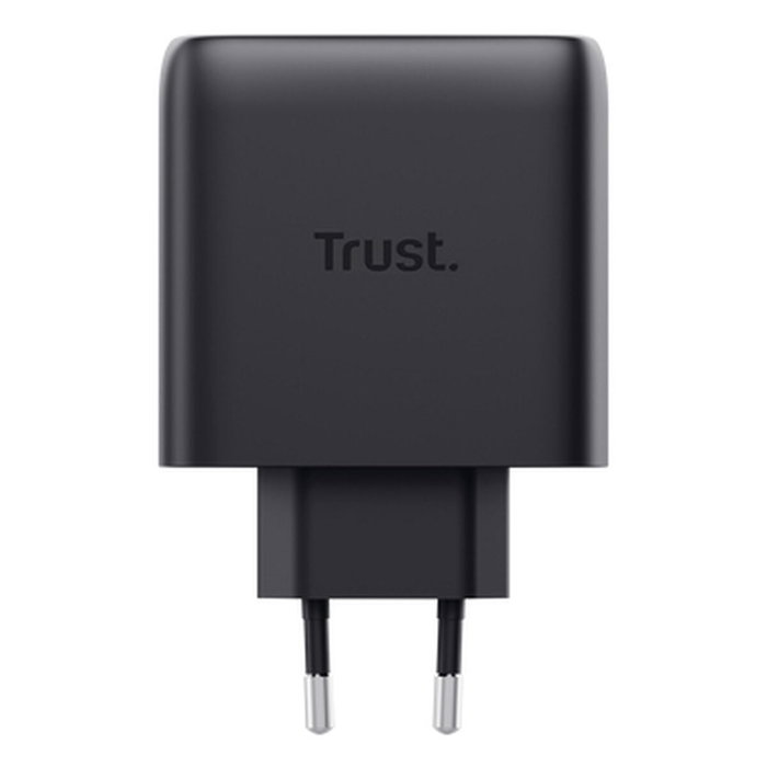 Trust Maxo Cargador de Pared GaN 65 W USB-C con Cable de 2 m Negro Trust Maxo Cargador de Pared GaN 65 W USB-C con Cable de 2 m Negro