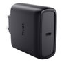 Trust Maxo Cargador de Pared GaN 65 W USB-C con Cable de 2 m Negro