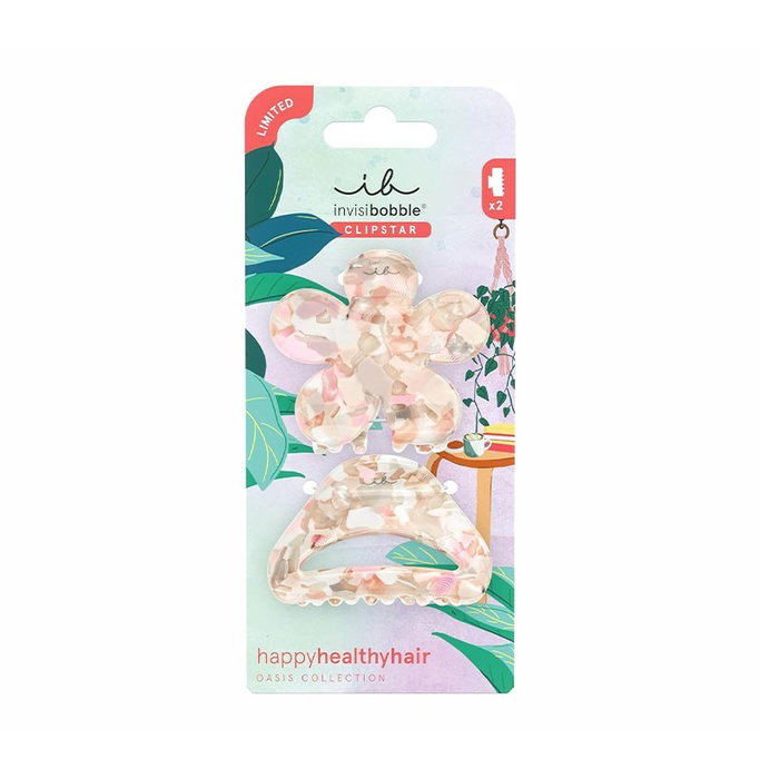 Invisibobble Clipstar M Oasis Refreshed Bloom 2pc Invisibobble Clipstar M Oasis Refreshed Bloom 2pc