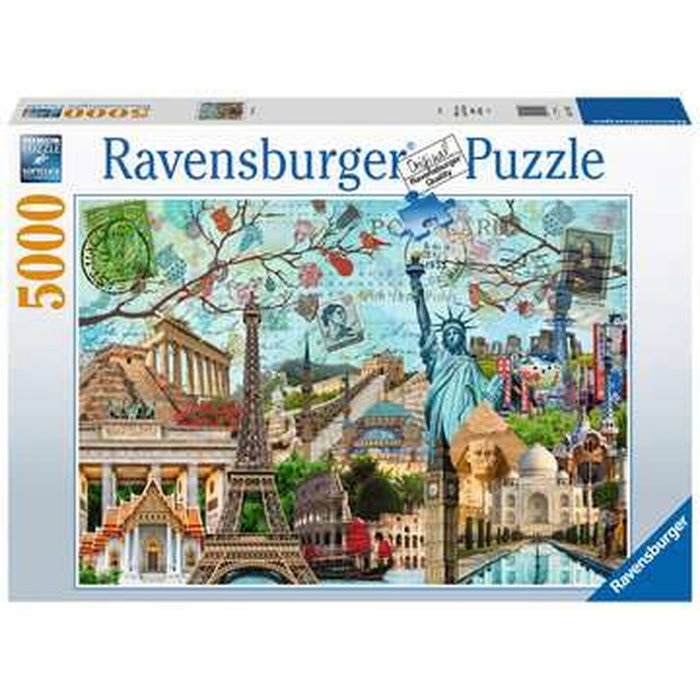 Ravensburger Puzzle 5000 piezas Postal de monumentos