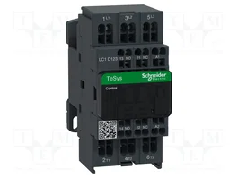 SCHNEIDER ELECTRIC LC1D123BD TeSys D Contactor 3-polar 24VDC