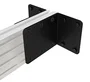 B-tech BT8390-WFK4 Soporte de Raíl Negro
