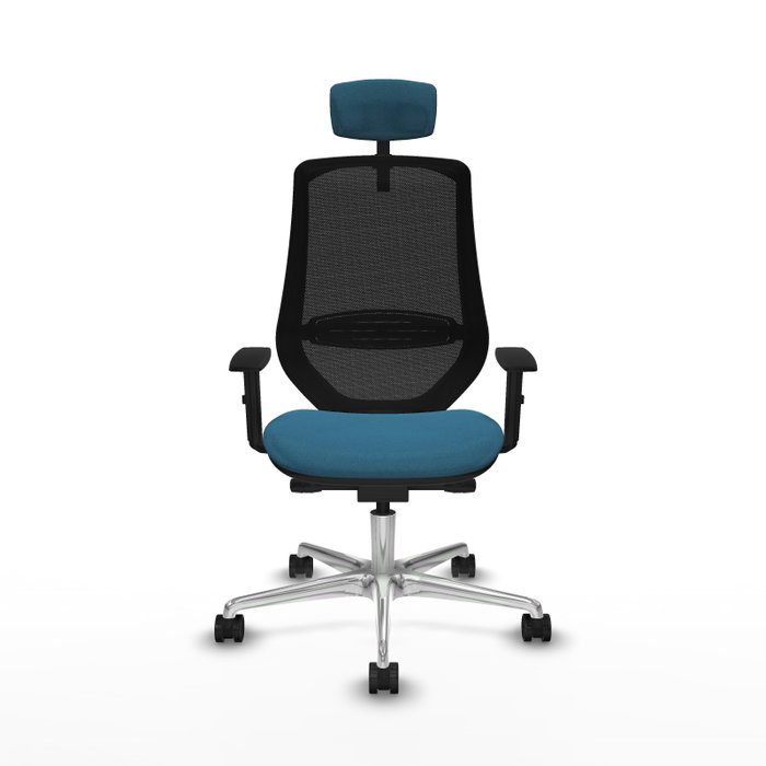 PIQUERAS Y CRESPO Silla de oficina Mardos con mecanismo Sincro/Traslack, Verde petróleo y Negro PIQUERAS Y CRESPO Silla de oficina Mardos con mecanismo Sincro/Traslack, Verde petróleo y Negro