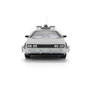 JADA TOYS Réplica DeLorean Hollywood Rides Time Machine 40th Anniversary Regreso al Futuro escala 1:24
