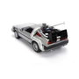 JADA TOYS Réplica DeLorean Hollywood Rides Time Machine 40th Anniversary Regreso al Futuro escala 1:24