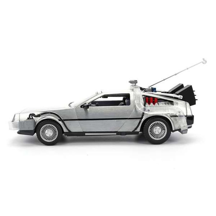 JADA TOYS Réplica DeLorean Hollywood Rides Time Machine 40th Anniversary Regreso al Futuro escala 1:24
