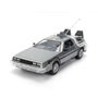 JADA TOYS Réplica DeLorean Hollywood Rides Time Machine 40th Anniversary Regreso al Futuro escala 1:24