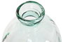 DKD Home Decor Jarrón Transparente Cristal Reciclado Orgánico 34 x 73 x 34 cm