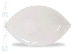 Villeroy & Boch Hot Palm Plato Plano de Porcelana 21 cm x 13 cm, Colección Hot Palm, Vajilla (Set de 12)