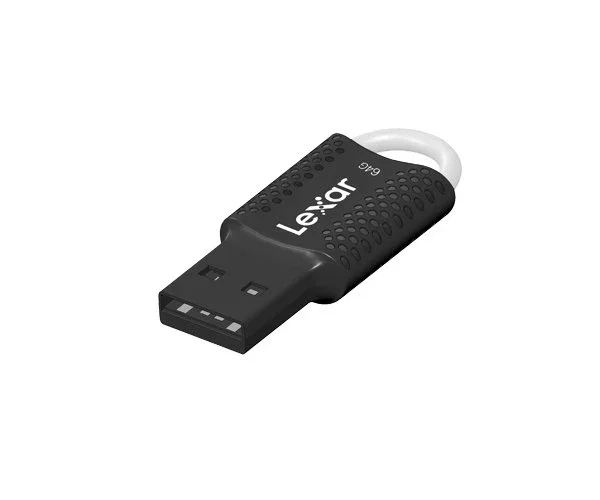Lexar JumpDrive V40 64 GB Pendrive USB Tipo A 2.0 Memoria Flash sin Tapa Negro