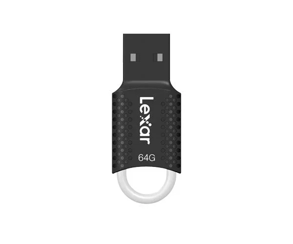 Lexar JumpDrive V40 64 GB Pendrive USB Tipo A 2.0 Memoria Flash sin Tapa Negro