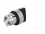 SCHNEIDER ELECTRIC Interruptor Rotativo Harmony XB4 Negro 22mm