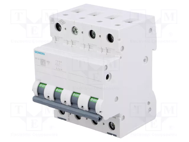 SIEMENS 5SL6 3+N 50A 6kA Interruptor magnetotérmico SIEMENS 5SL6 3+N 50A 6kA Interruptor magnetotérmico