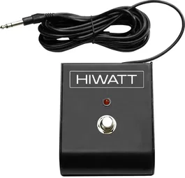 HIWATT FS101 Pedal Footswitch para Amplificador de Guitarra Negro