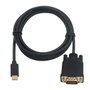 Ewent EC1052 Adaptador de Cable de Vídeo USB Tipo C a VGA (D-Sub) 1,8 m