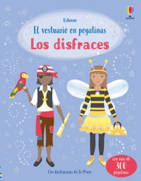 USBORNE LOS DISFRACES (EL VESTUARIO EN PEGATINAS)
