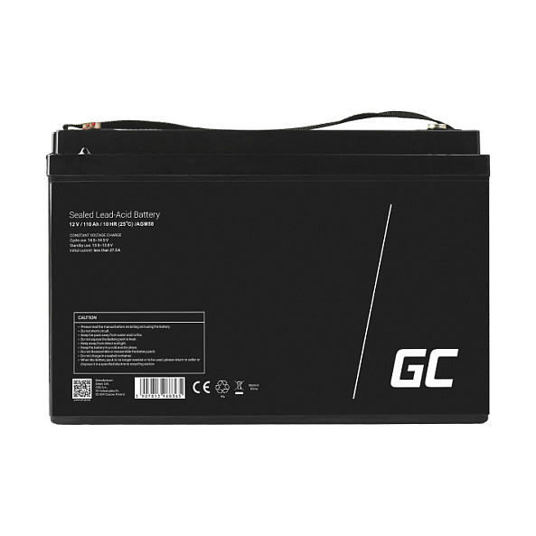 Green Cell AGM58 Batería de 12V 110Ah AGM
