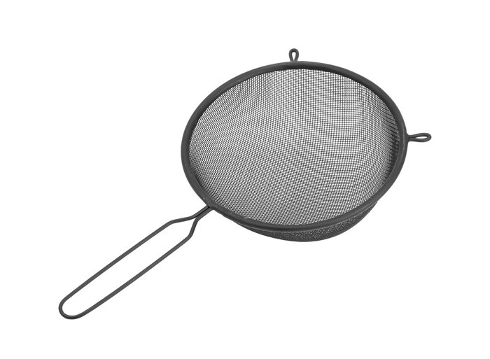 Quttin Colador Metal Negro 20 cm (12 Unidades)