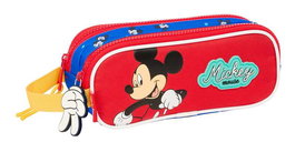 Portatodo Doble Mickey Mouse Clubhouse Good day Azul 21 x 8 x 6 cm