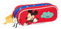 Portatodo Doble Mickey Mouse Clubhouse Good day Azul 21 x 8 x 6 cm