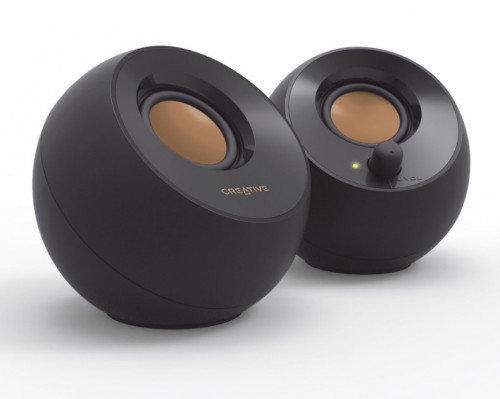 CREATIVE LABS PEBBLE 2.0 Altavoces 2.0 USB 4.4W 3.5mm Negro