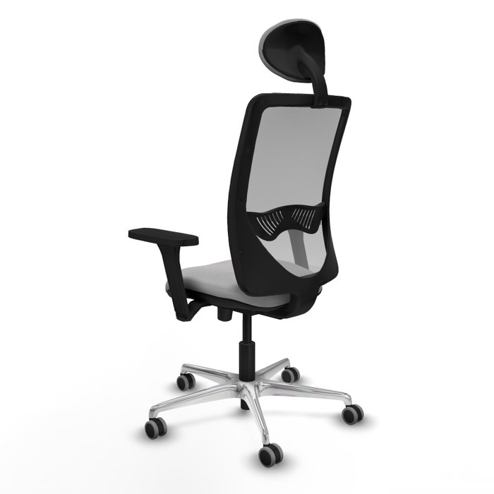 PIQUERAS Y CRESPO Silla de oficina Zulema con mecanismo Sincro/Traslack, Gris PIQUERAS Y CRESPO Silla de oficina Zulema con mecanismo Sincro/Traslack, Gris