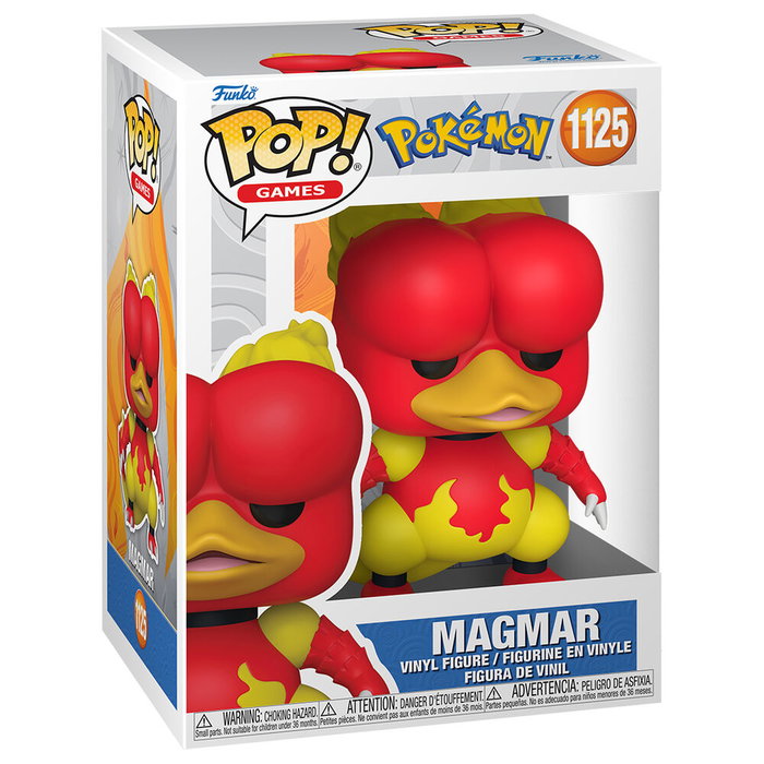 Funko Figura POP Pokemon Magmar Figura Vinilo en Caja Regalo