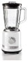 Ariete Batidora de Vaso Moderna Blanca con Vaso de Vidrio de 1,5 L