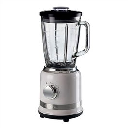 Ariete 585/01 Batidora de Vaso Moderna Blanca con Vaso de Vidrio