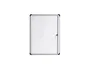 Bi-office Vitrina de anuncios fondo magnético extraplana 710x664 mm