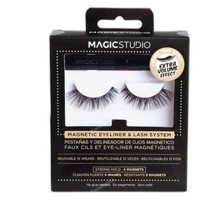 Magic Studio Magnetic Eyelashes & Lash System Extra Volumen 2 u