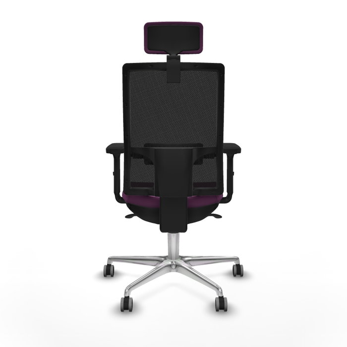PIQUERAS Y CRESPO Silla de oficina Horna con mecanismo Sincro, Morado y Negro PIQUERAS Y CRESPO Silla de oficina Horna con mecanismo Sincro, Morado y Negro