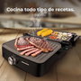 Cecotec Parrilla Eléctrica Rock'nGrill 2000 2000W apertura 180º antiadherente piedra