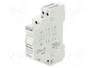 FINDER 20.22 Relé de instalación biestable 12V DC 16A NA x2