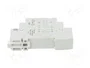 FINDER 20.22 Relé de instalación biestable 12V DC 16A NA x2
