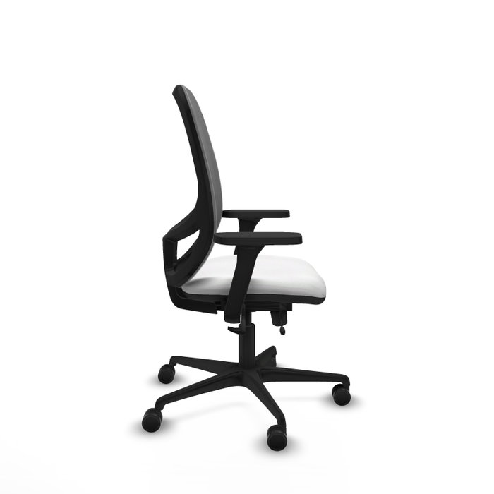 PIQUERAS Y CRESPO Silla de oficina Cilanco con mecanismo Sincro/Traslack, Blanco y Gris PIQUERAS Y CRESPO Silla de oficina Cilanco con mecanismo Sincro/Traslack, Blanco y Gris