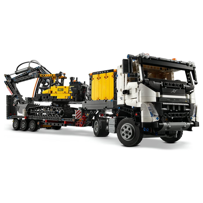 LEGO 42175 Technic Volvo FMX Truck y Excavadora EC230 Eléctrica, Juego de Construcción de 2274 Piezas para +10 Años