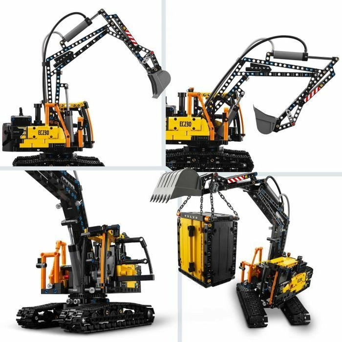 LEGO Technic 42175 Camión Volvo FMX y Excavadora Eléctrica EC230